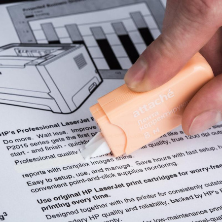 Корректирующая лента Attache Economy 5 мм x 8 м в ассортименте