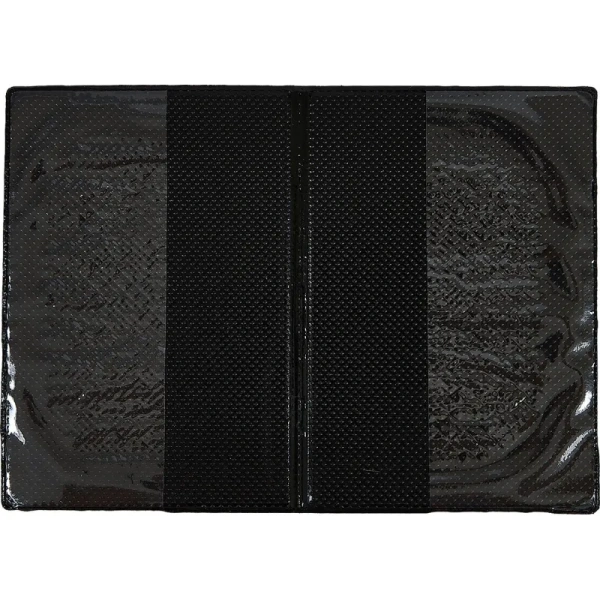 Обложка для удостоверений искусственная кожа чёрная (0504-114-211-0)