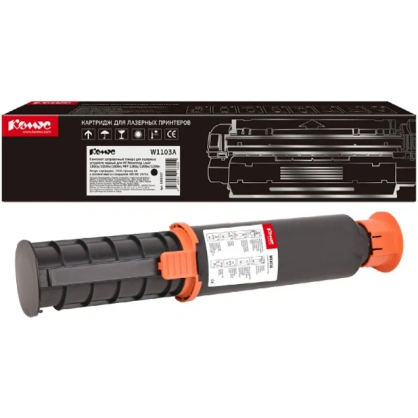 Комплект заправочный Комус W1103A для HP черный совместимый