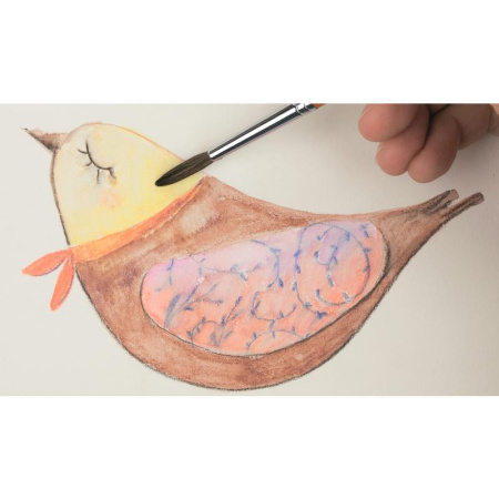 Карандаши акварельные Milan 24 цвета трехгранные