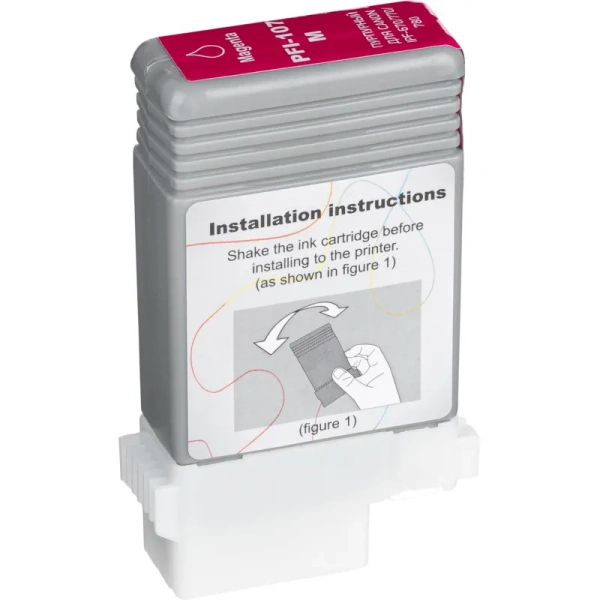 Картридж струйный Комус PFI-107M для Canon пурпурный совместимый