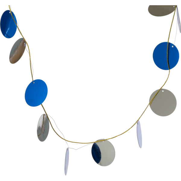 Гирлянда Magic Time кружочки синий 200x3x3 см