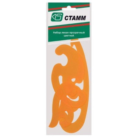 Трафарет лекал Стамм (25, 17, 12 см)