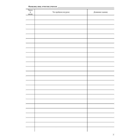 Классный журнал (1-4 классы, А4, 64 страницы)