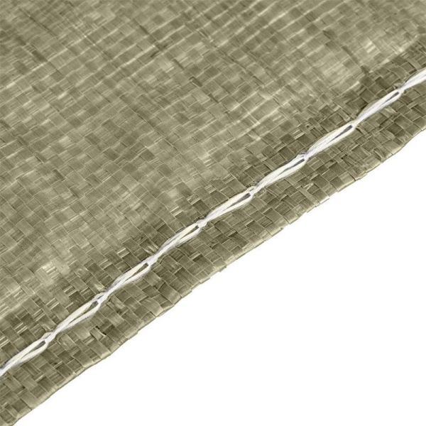 Мешок полипропиленовый второй сорт зеленый 55x95 см (10 штук в упаковке)