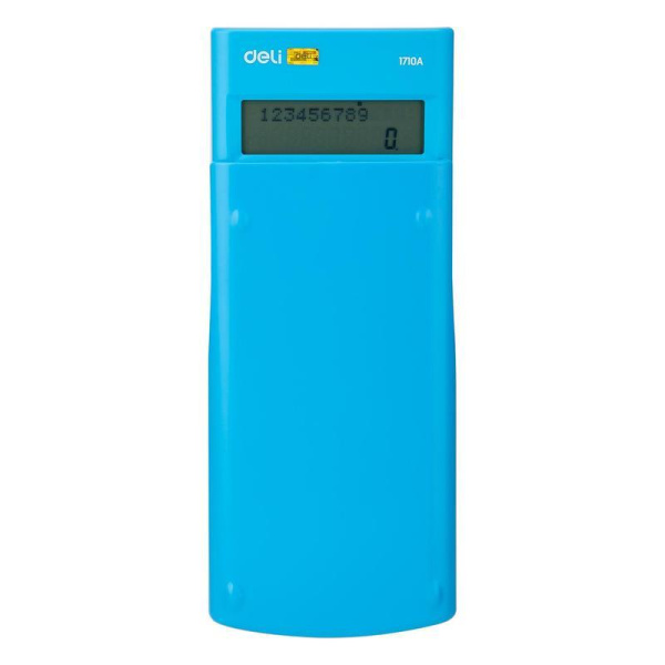 Калькулятор научный Deli E1710A 12-разрядный синий