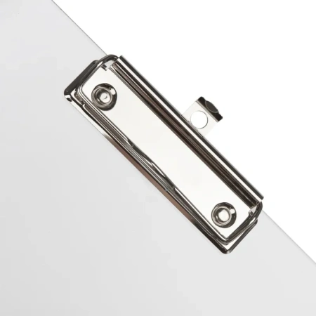 Папка-планшет с зажимом Комус А4 акриловая прозрачная