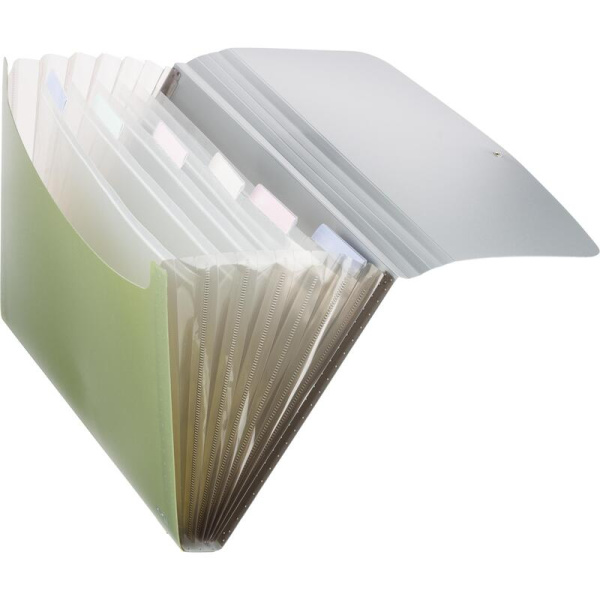 Папка органайзер Deli А4 в ассортименте 7 отделений 332x245 мм