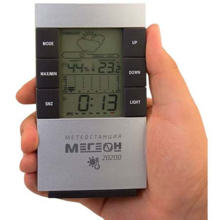 Термогигрометр настольный цифровой Мегеон 20200 (3388)