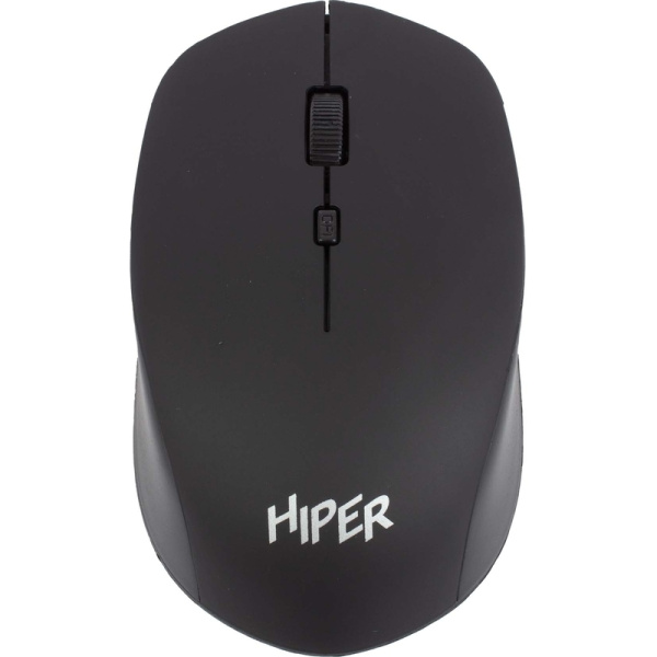 Мышь беспроводная Hiper черная (HOMW-091)