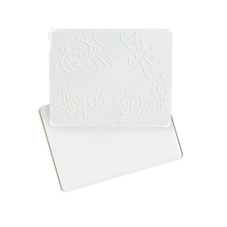 Доска для лепки А5, с рельефным трафаретом