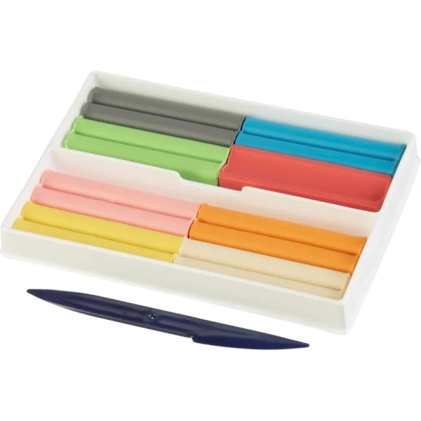 Пластилин восковой Луч Фантазия пастельный 8 цветов 120 г