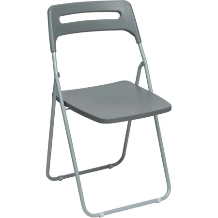 Стул раскладной Комус Мебель Folding серый (пластик)
