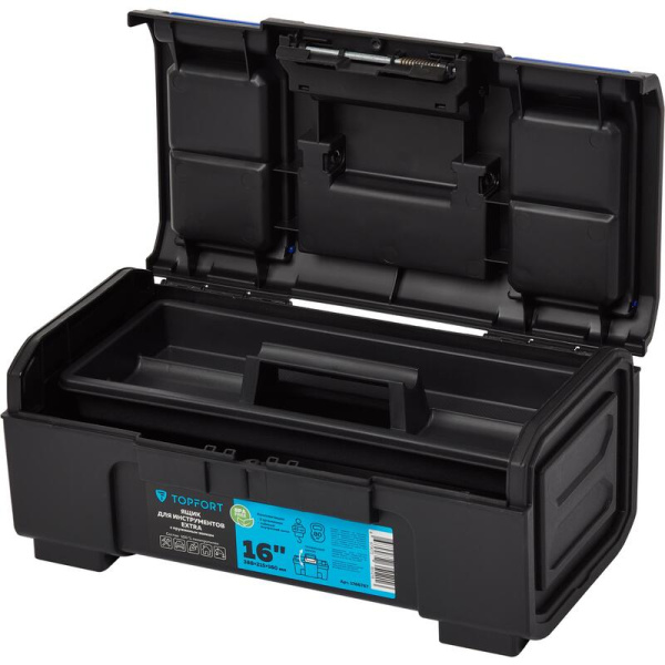 Ящик для инструментов TOPFORT Extra 16 388x160x215 мм