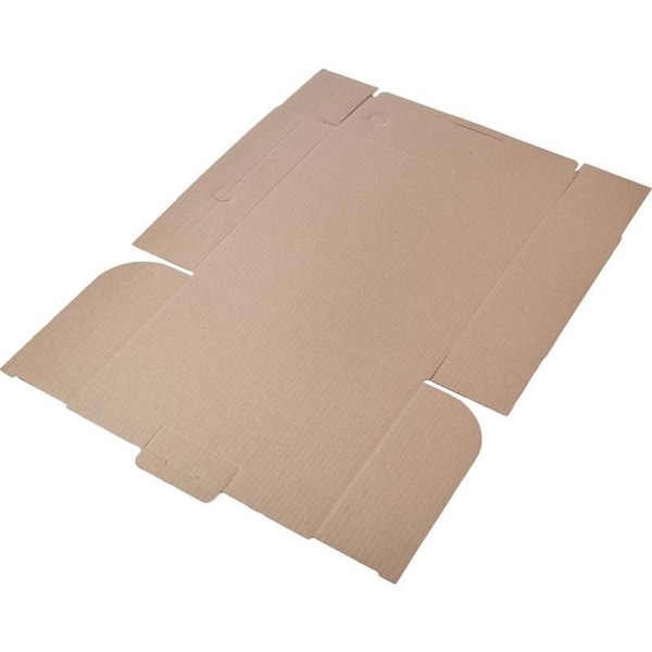 Короб архивный гофрокартон Attache Economy с вырубкой 320x100x240 мм  бежевый до 900 листов (5 штук в упаковке)