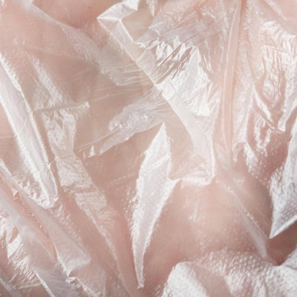 Перчатки одноразовые Aviora полиэтиленовые неопудренные прозрачные (размер М, 100 штук/50 пар в упаковке, 402-778)