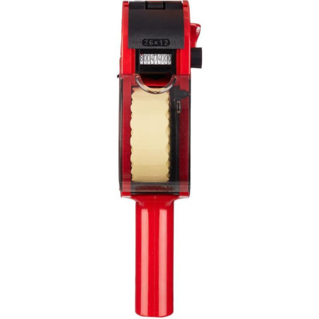 Этикет-пистолет MoTEX MX-2612 однострочный (волнистая лента, 9 символов, 26x12 мм)