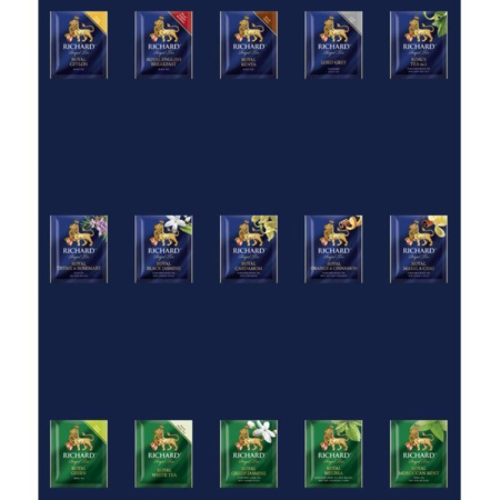 Чай Richard Royal Tea Collection ассорти 120 пакетиков