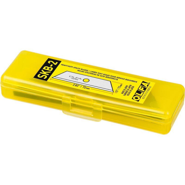 Лезвия сменные для канцелярских ножей Olfa OL-SKB-2/5B 17.5 мм (5 штук в  упаковке)