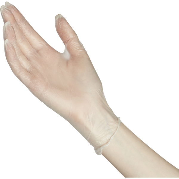 Перчатки медицинские смотровые виниловые MediOk нестерильные   неопудренные размер XL (9-10) бесцветные (50 пар/100 штук в упаковке)