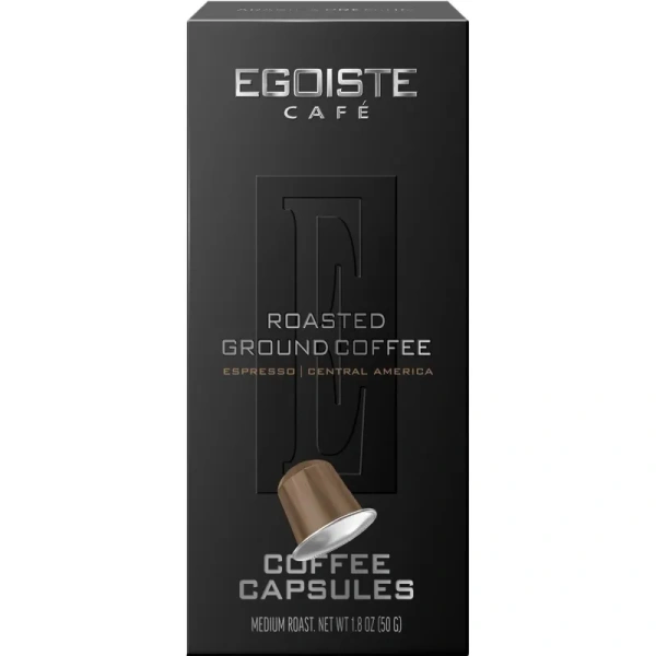 Кофе в капсулах для кофемашин Egoiste Espresso (10 штук в упаковке)