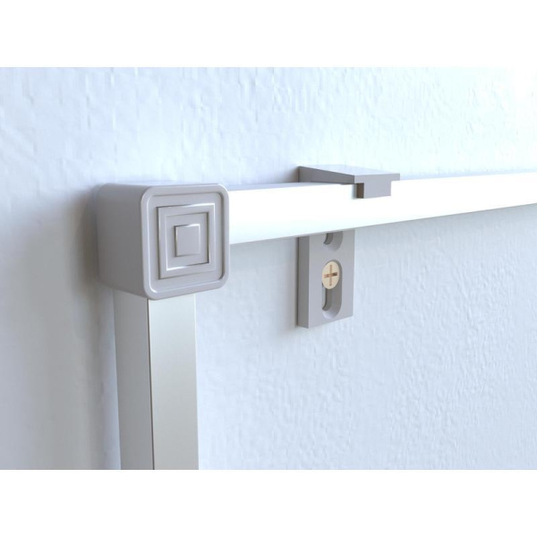 Доска магнитно-маркерная 45x60 см односекционная лаковое покрытие аллюминиевая рама Attache