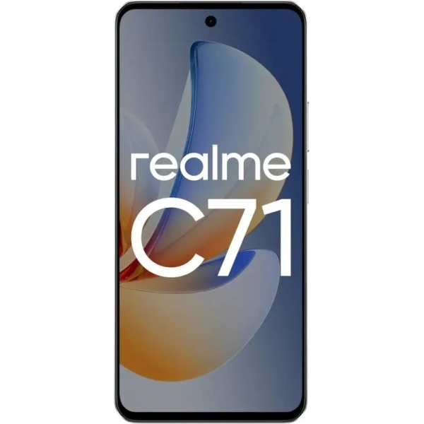 Смартфон Realme C71 RMX5303 6+128 Гб белый (6941764467095)