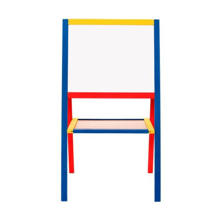 Доска-мольберт магнитно-маркерная/меловая Attache 33.5x43 см деревянная рама