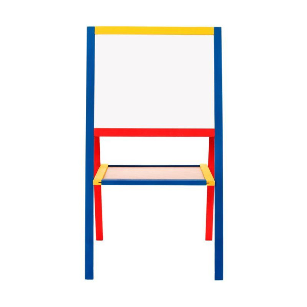 Доска-мольберт магнитно-маркерная/меловая Attache 33.5x43 см деревянная рама