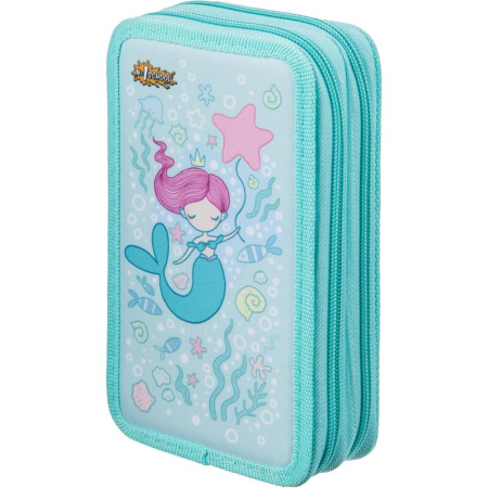 Пенал двухсекционный №1 School Русалка