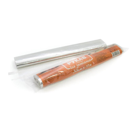 Рукав для запекания IP 30 см x 10 м  с клипсами