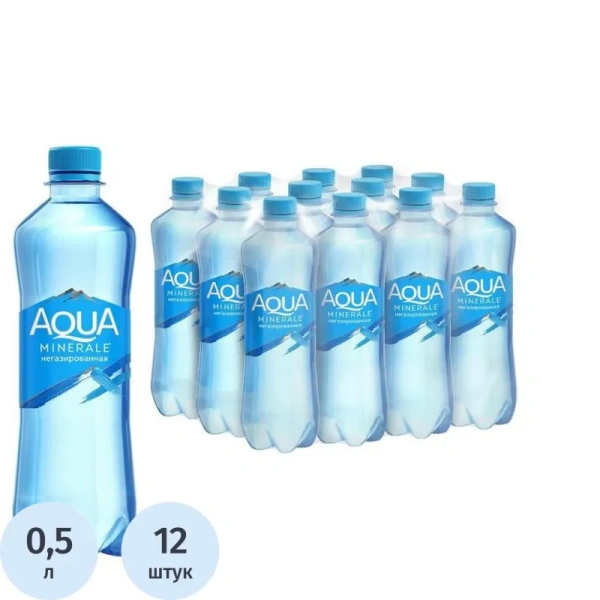 Вода питьевая Aqua Minerale негазированная 0.5 л