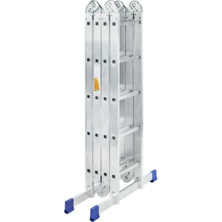 Лестница-трансформер Комус алюминиевая четырехсекционная 4х5 ступени