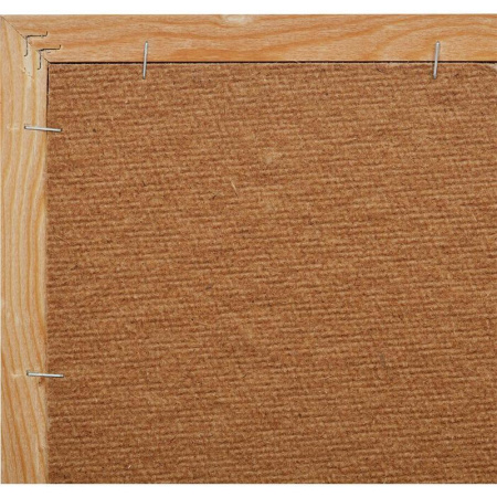 Доска пробковая 45х60 см Attache Economy HDF деревянная рама