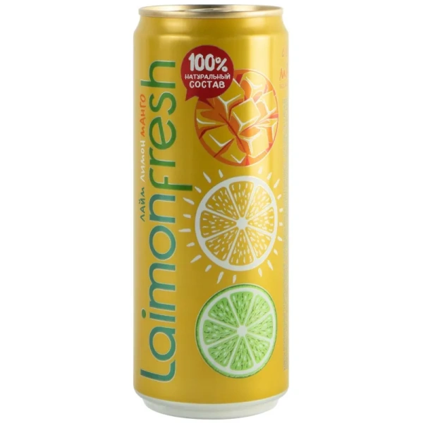 Напиток среднегазированный Laimon Frеsh манго 0.33 л
