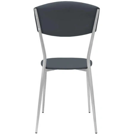 Стул обеденный РС01.00.23 серый (искусственная кожа, металл)