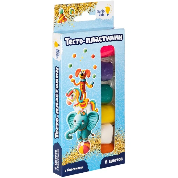 Набор для лепки Genio Kids 6 цветов 180 г (TA1091)