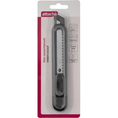 Нож универсальный Attache 18 мм (SX37N)