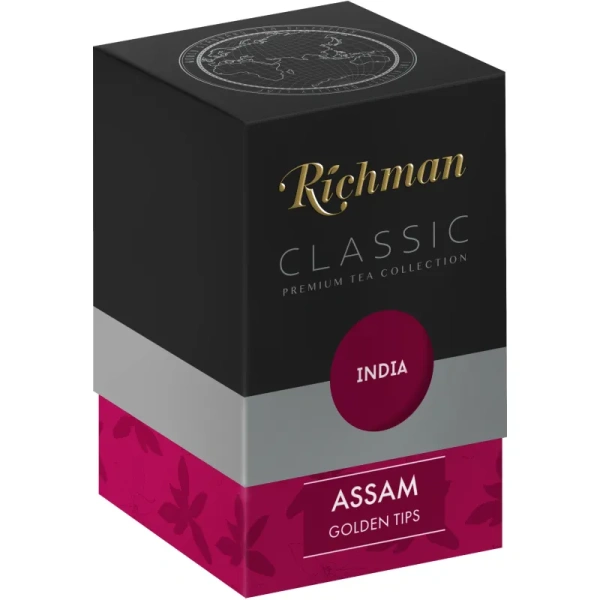 Чай листовой чёрный Richman Ассам 100 г