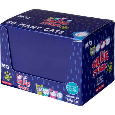 Клей-карандаш M&G So Many Cats 15 г