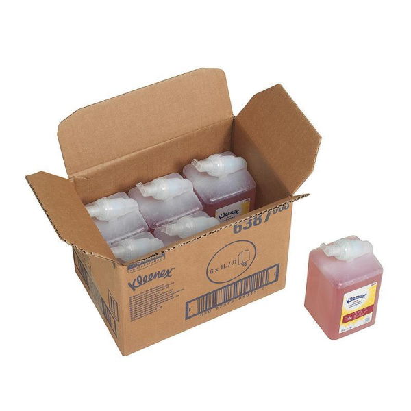 Картридж с мылом-пеной KIMBERLY-CLARK Joy Luxury 6387 1 л (6 штук в  упаковке)