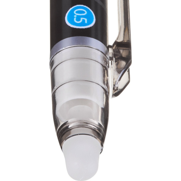 Ручка гелевая автоматическая со стираемыми чернилами Bruno Visconti  Delete Slim Click xPro Nero синяя (толщина линии 0.4 мм)