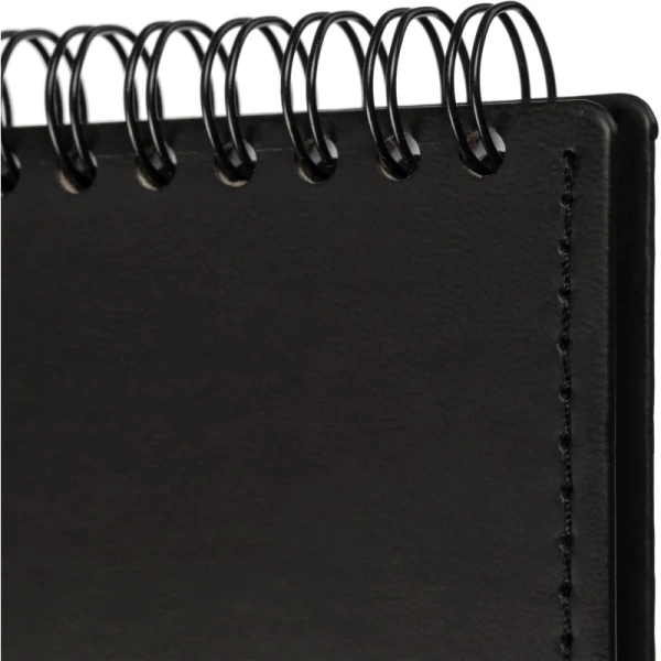 Планинг датированный 2026 год Attache Вива искусственная кожа 303х150 мм  60 листов чёрный