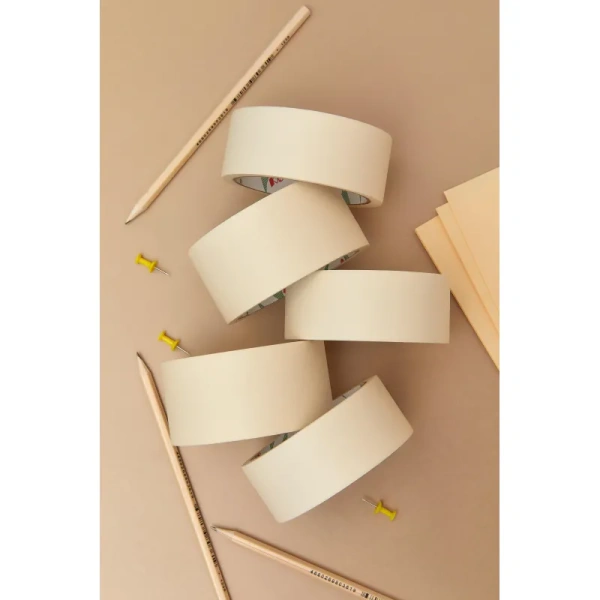 Клейкая лента малярная Комус легкоудаляемая 48 ммх19 м