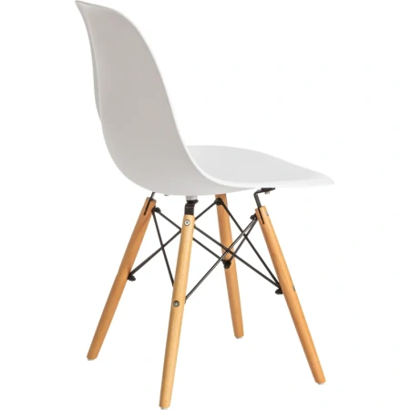 Стул обеденный TetChair Cindy (Eames) 20229 белый (пластик, массив  дерева)