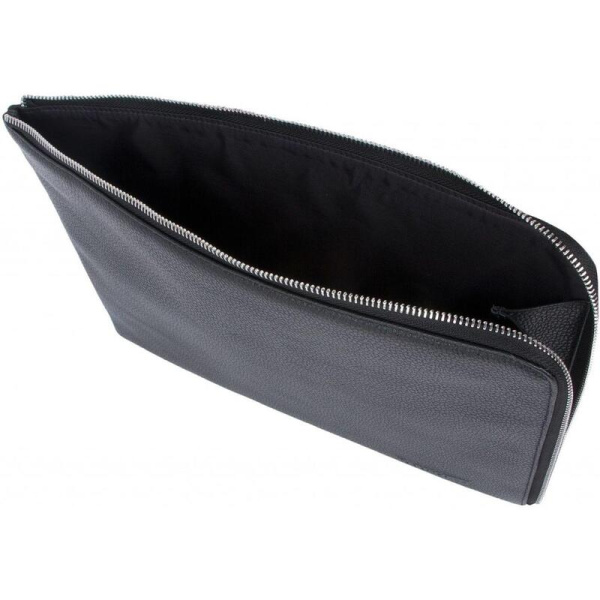 Папка деловая Franchesco Mariscotti из натуральной кожи черного цвета  (8-131кFM1)