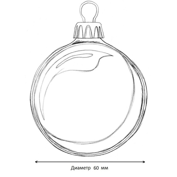 Набор шаров Время Чудес полистирол золотистые (диаметр 6 см, 6 штук в  упаковке)