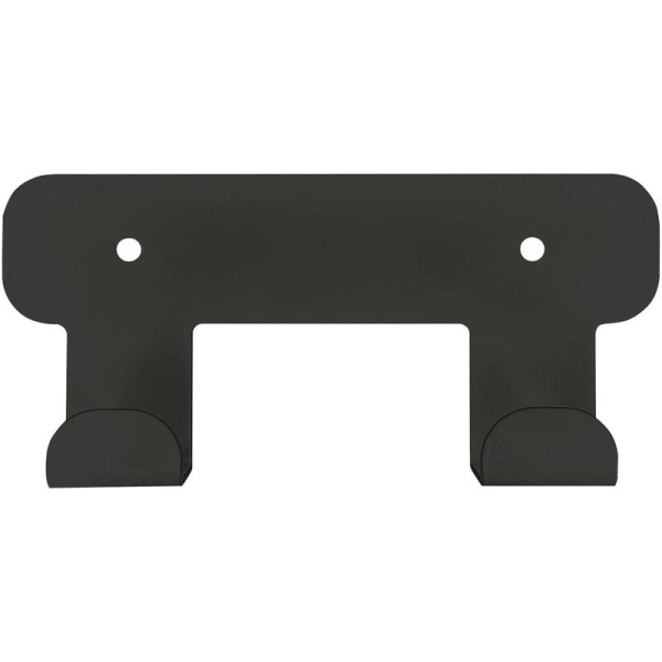 Вешалка настенная H1021В черная (2 крючка)