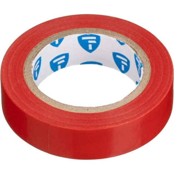 Изолента TOPFORT ПВХ 15 мм x 10 м красная (1687226)