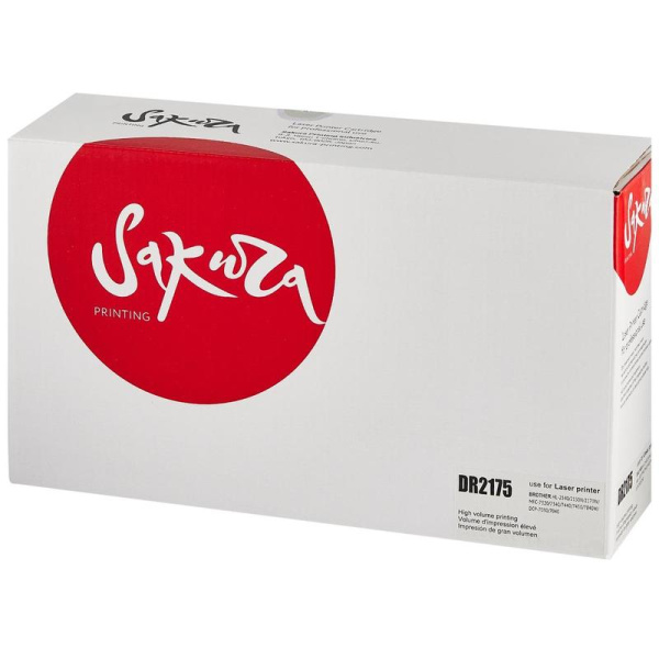 Блок проявки совместимый Sakura DR2175 для Brother (SADR2175)